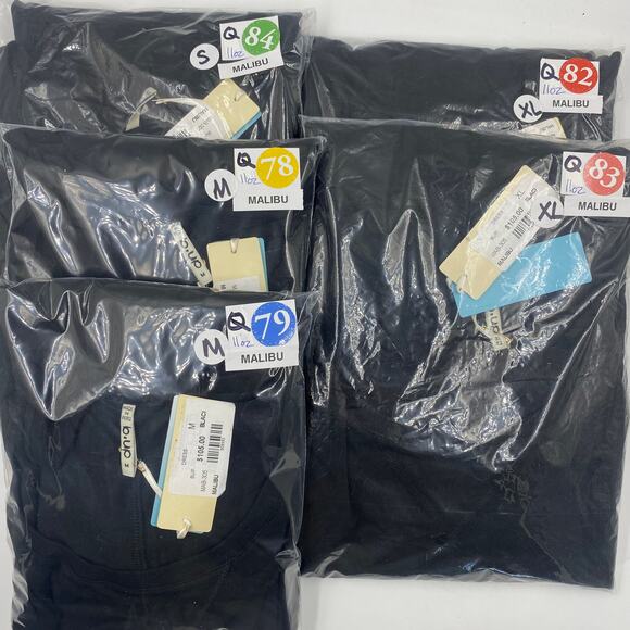 B Up MALIBU BLACK SHORT SLEEVE LOUNGE MINI DRESS  #MAB-305-BLK XL XLarge NEW - Picture 6 of 10